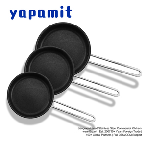 <span class=keywords><strong>Juego</strong></span> <span class=keywords><strong>de</strong></span> Utensilios <span class=keywords><strong>de</strong></span> Cocina Antiadherentes Aptos para Inducción, Sartén con Mango <span class=keywords><strong>de</strong></span> Acero Inoxidable, Mayoristas Internacionales, <span class=keywords><strong>Juego</strong></span> <span class=keywords><strong>de</strong></span> <span class=keywords><strong>Sartenes</strong></span> con Base Gruesa - Product Image 1