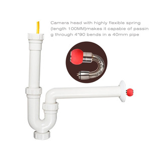 7 inch DVR Màn hình 50m ống cống kiểm tra Video Camera với đồng hồ truy cập tự động tự san lấp mặt bằng máy phát kiểm tra đường ống - Product Image 5