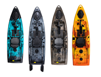 Pêche populaire chaude avec Kayak à pédale 2.9m petite pédale propulser Kayak monoplace une personne