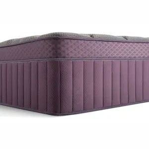 Mattress Lastic Spring Unit For Home Quality Assurance Pocket Queen Size Rollable Memory Foam Roll Up In A Carton Box Packing