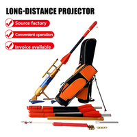 Lanceur pneumatique portable longue portée pour survie aquatique, équipement de sécurité maritime d'urgence, lanceur de corde de sauvetage