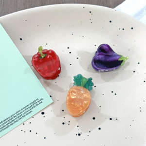 Simulation en forme de légume petite pince à <span class=keywords><strong>cheveux</strong></span> aubergine carotte tomate épingle à <span class=keywords><strong>cheveux</strong></span> pince latérale pour <span class=keywords><strong>cheveux</strong></span> cassés Bang pince accessoire de <span class=keywords><strong>cheveux</strong></span> - Product Image 4