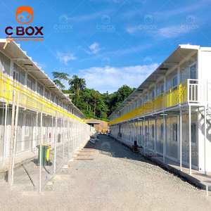 Cbox Vente en gros de conteneurs modulaires préfabriqués de 20 pieds, détachables, pour dortoir, bureau de chantier, atelier, salle d'isolement, maison mobile - Product Image 2