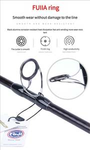 Lurekiller 3.0m 2部分日本富士指南碳GT爆裂棒海岸跳汰棒岩石强力旋转船棒 - Product Image 4