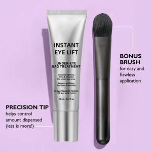 Logotipo personalizado <span class=keywords><strong>Crema</strong></span> de Ojos de ajuste instantáneo para ojeras Alivio temporal de bolsas debajo de los ojos con tensor de <span class=keywords><strong>crema</strong></span> - Product Image 2