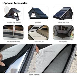 <span class=keywords><strong>Tente</strong></span> <span class=keywords><strong>de</strong></span> <span class=keywords><strong>toit</strong></span> pour voiture pliable facile à installer pour 3 à 4 personnes, isolée, en aluminium, coque rigide <span class=keywords><strong>XL</strong></span>, <span class=keywords><strong>tente</strong></span> <span class=keywords><strong>de</strong></span> <span class=keywords><strong>toit</strong></span> pour 4 personnes avec sacs à chaussures - Product Image 4