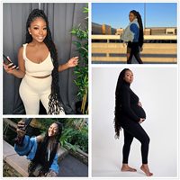 Cheveux synthétiques pas chers Nu Faux Locs Crochet Braids Braid Janet African Roots Long Nu Faux Locs 18 24 36 pouces
