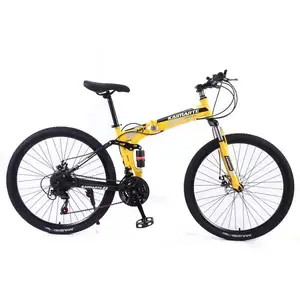 SL-AM26131-21S Saiguang Carbon-Stahl-Federung faltbares Mountainbike Downhill Hummer Land Rover Bike MTB STADTSAUSTRITT