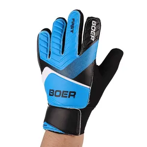 Luvas personalizadas do keeper para crianças, luvas para treino de futebol e futebol