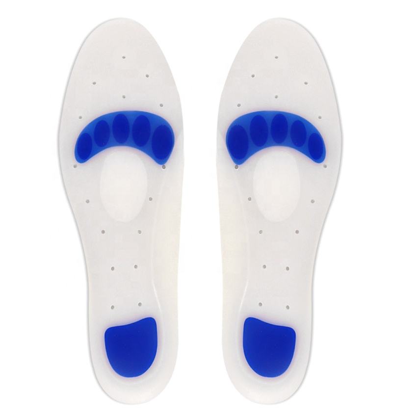 Silicone Arch Support Shoe Inserts for Plantar Fasciitis