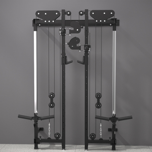 New Design Foldable <strong>Wall</strong> Mounted Power Rack with Dual <strong>Pully</strong> System Gym Fitness Equipment - Product Image 5