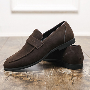 6988 2026 Nouvelles Chaussures Habillées <span class=keywords><strong>Marron</strong></span> pour Hommes – Mocassins Élégants à Enfiler – Chaussures Formelles - Product Image 2