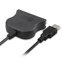 Câble adaptateur USB 2.0 vers DB25 de 0,8 m pour PC/ordinateur/imprimante avec conducteur en cuivre pur, prise en charge du transfert de données Plug and Play