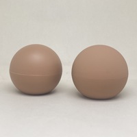 Pot de crème pour les yeux sphérique pâte de crème pour le visage bouteille séparée 30ml cosmétiques sphériques bouteille séparée