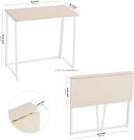 Bureau debout convertible et extensible en métal pour petits espaces, avec plateau en bois de 31,5 pouces, poste de travail informatique pour bureau à domicile, gain de place