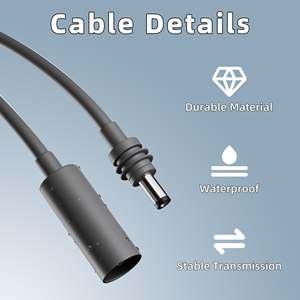 Starlink DC Extension <b>Power</b> <b>Cable</b> 0.17m Waterproof Starlink Mini <b>Cable</b> Supplier For RV Camping Driving Home - Product Image 2