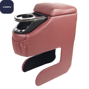Carfu Plastic Car Interior Accessories Hot Selling Armrest Drink Holder Factory Wholesale <b>Console</b> Box Interior Kits - Product Image 6