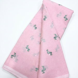 Tela de Chifón Bordada Malty Dobby, 100% Poliéster, Transpirable, Ecológica, para Bodas, Color Personalizado, Suministro Textil, Exportaciones - Product Image 1