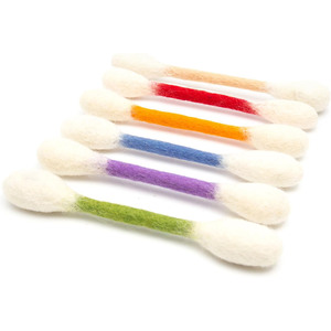 Jouet pour chat en feutre de laine pure, grande bâtonnette de chatonnerie pour le nettoyage dentaire et la stimulation, soulagement de l'ennui, avec herbe à chat - Product Image 2