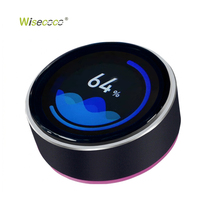 Solución de Pantalla Táctil Inalámbrica para Control del Hogar Inteligente Wisecoco, Pantalla AMOLED de 1.43 Pulgadas con Panel y Perilla Giratoria con Codificador Wifi BL