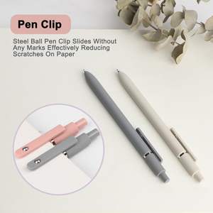 أقلام هلامية موراندي قديمة القيمة ألوان عالية حبر أسود أو أزرق شعار مخصص جاذبية مركزية منخفضة للمدرسة والمكتب أو الفندق - Product Image 2