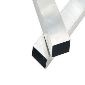 Tuyaux en aluminium carrés de <span class=keywords><strong>tube</strong></span> creux extrudé d'alliage d'aluminium de rectangle anodisé pour le support de comptoir de cuisine - Product Image 3