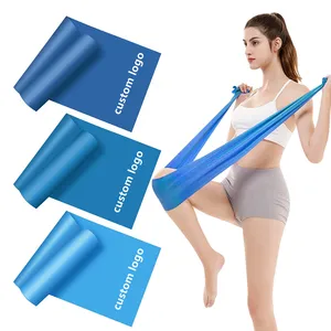 Vente en gros en stock de bande de résistance de hanche de gymnastique élastique en caoutchouc plate-forme de marche bande d'exercice à l'étirement