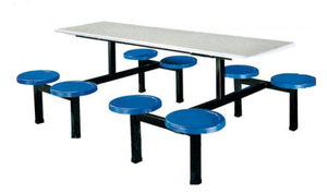 Juego de Mesa y <span class=keywords><strong>Sillas</strong></span> de <span class=keywords><strong>Comedor</strong></span> de Fibra de Vidrio Económico y Moderno, Resistente al Agua, con Banco Largo - Product Image 4