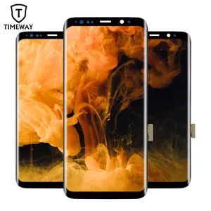 OEM Layar Sentuh LCD Baru untuk Samsung Galaxy S8 S9 S10, Pengganti LCD untuk Samsung Galaxy S8 LCD