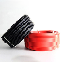 6mm² Photovoltaik-Solarkabel Verzinntes Kupferleitermaterial TÜV-Zulassung PV-1 Solarkabel Rot und Schwarz