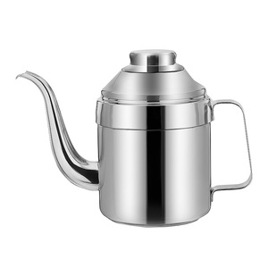 Dispensador de aceite de acero inoxidable 304, tapa de Metal con forma de cilindro, botella de almacenamiento de cocina resistente a fugas, gran capacidad - Product Image 4