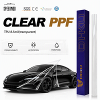 Film de protection de peinture PPF en TPU nano transparent 8,5 mil, hydrophile, auto-réparant, anti-salissure, film de protection transparent pour voiture, directement de l'usine