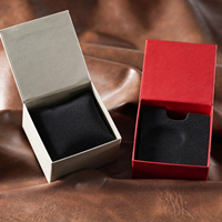Boîtes à montres pour hommes et femmes, boîtes à montres en cuir, boîtes cadeaux longues et courtes exquises
