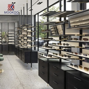 Design d'Interni Moderno per Negozio di Occhiali con Illuminazione LED Personalizzata <span class=keywords><strong>e</strong></span> Montature in Legno, Metallo <span class=keywords><strong>e</strong></span> Vetro - Product Image 5