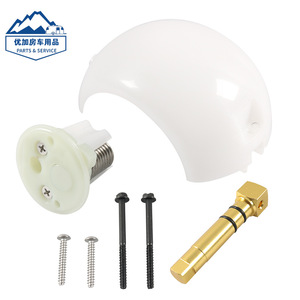 Kit de boule de chasse d'eau pour toilettes de caravane 385318162, pièce de rechange en plastique pour Dometic Sealand - Product Image 4