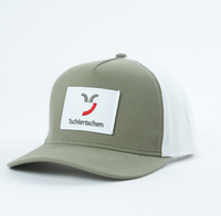 Casquette de baseball Yukaihe bicolore 100% coton à 5 panneaux avec broderie de logo personnalisé