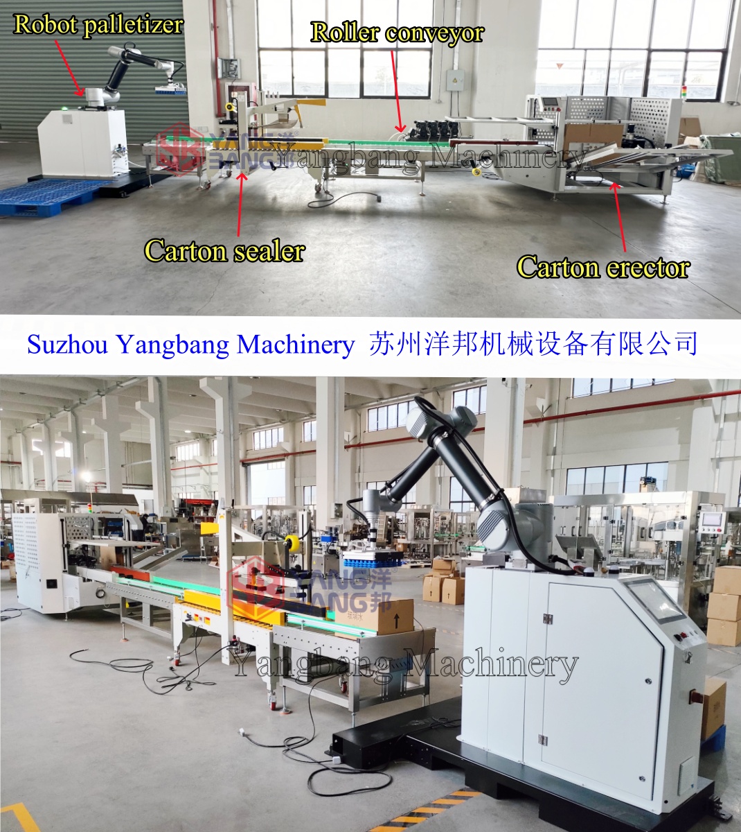 automatic container loading unloading robot