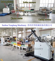 Système de palettisation robotisé entièrement automatique à 6 axes Chargement et déchargement Machine de palettisation robotisée pour ligne d'emballage de conteneurs