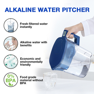 Carafe filtrante à eau alcaline <span class=keywords><strong>Bluetech</strong></span> de haute qualité, best-seller, prix usine, forte performance - Product Image 4