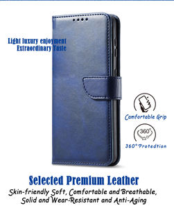 Étui à rabat en cuir pour <span class=keywords><strong>iPhone</strong></span> <span class=keywords><strong>11</strong></span> 12 13 14 15 16 Pro Max - Product Image 4