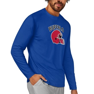 Sublimación Fútbol Equipo Buffalo Hombre Camisetas Impresión personalizada Venta al por mayor Washington <span class=keywords><strong>Rugby</strong></span> Team Hombre Camisetas de manga larga - Product Image 2