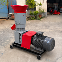 Nouvelle granulatrice électrique 200 kg/h modèle 190 avec plaque en acier de 5 mm d'épaisseur pour bovins, ovins et volailles, garantie 1 an