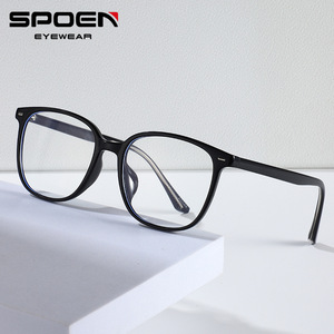 Montures de lunettes SPOEN rectangulaires à monture complète anti-lumière bleue unisexe légères 2025 - Product Image 1