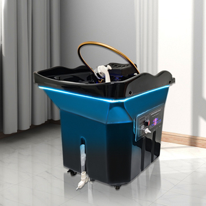 Évier de Lavage Portable de Salon <span class=keywords><strong>avec</strong></span> Massage Crânien et Équipement de <span class=keywords><strong>Spa</strong></span>, et Réservoir d'Eau de 60L – <span class=keywords><strong>Mobilier</strong></span> de Salon - Product Image 1