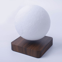 Lampe Lune à Lévitation Magnétique Haut de Gamme pour la Décoration Intérieure, Matériau ABS, Faite à la Main, Style Moderne Minimaliste Créatif, Idéale pour le Dropshipping