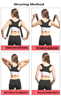 Correction lombaire droite orthèse lombaire soutien de la clavicule correcteur De Postura ceinture correcteur de Posture supérieure pour hommes et femmes