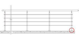 Tappo terminale del tubo del palo in acciaio inossidabile balaustra corrimano in vetro <span class=keywords><strong>balcone</strong></span> ringhiera per scale piastra del tubo <span class=keywords><strong>copertura</strong></span> decorativa - Product Image 5