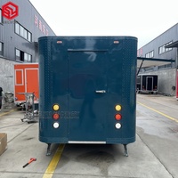 Remorque alimentaire compacte à vendre Concession Window Hot Dog Cart and Ice Cream Vending with Mobile Food Truck