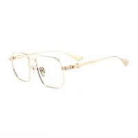 Vente en gros de lunettes de vue multifocales géométriques irrégulières pour hommes et femmes, nouveau design, verres personnalisés, montures avec logo, usine de Shenzhen