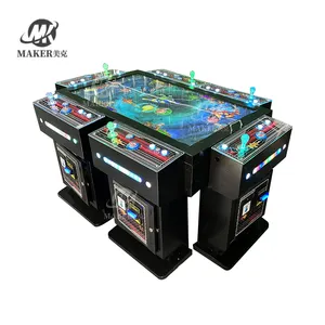 High Quality Classic 47 Inch 6 Players Coin Operated Table Fish Game Cabinet Machine